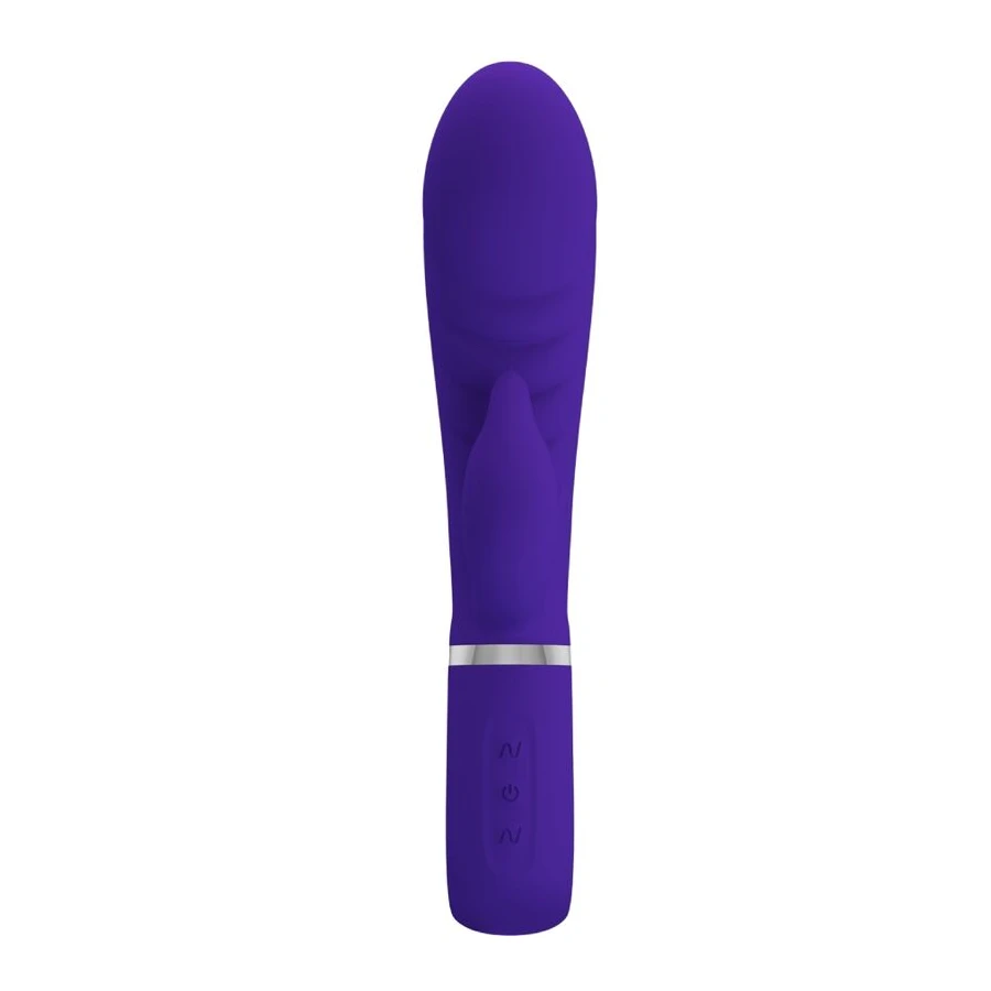 PRETTY LOVE - VIBRATORE MULTIFUNZIONE G-SPOT PRESCOTT VIOLA